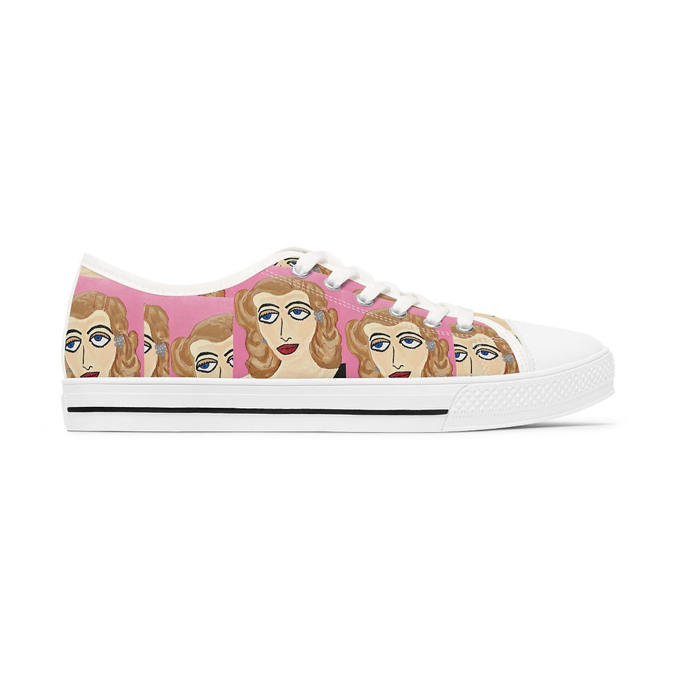 Thumbnail: Women's Betty Davis Vintage Low Top Sneakers