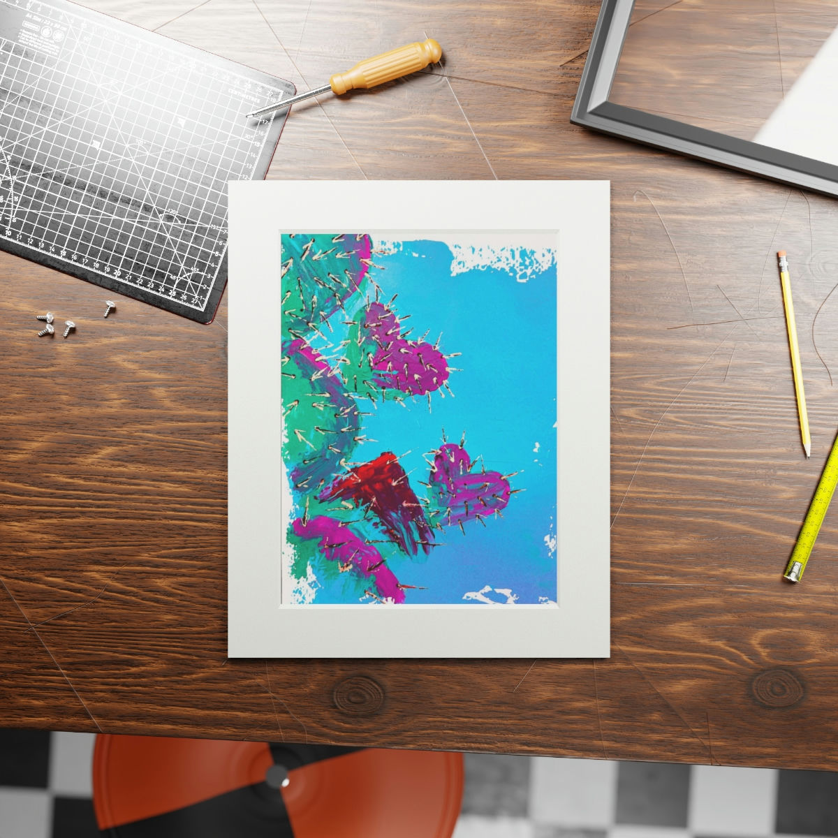 "Prickly Heart" Fine Art Print