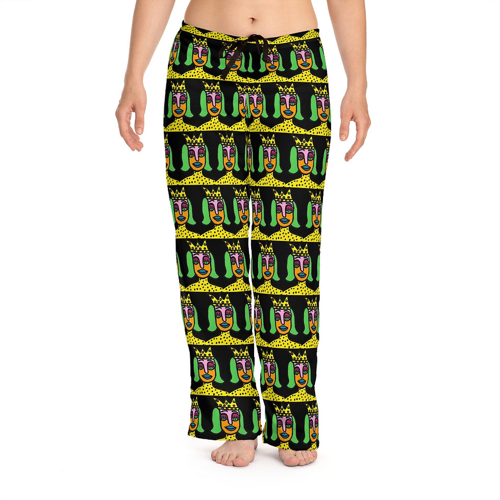 Thumbnail: Women's Pajama Pants with The Princess by TAVi Art
