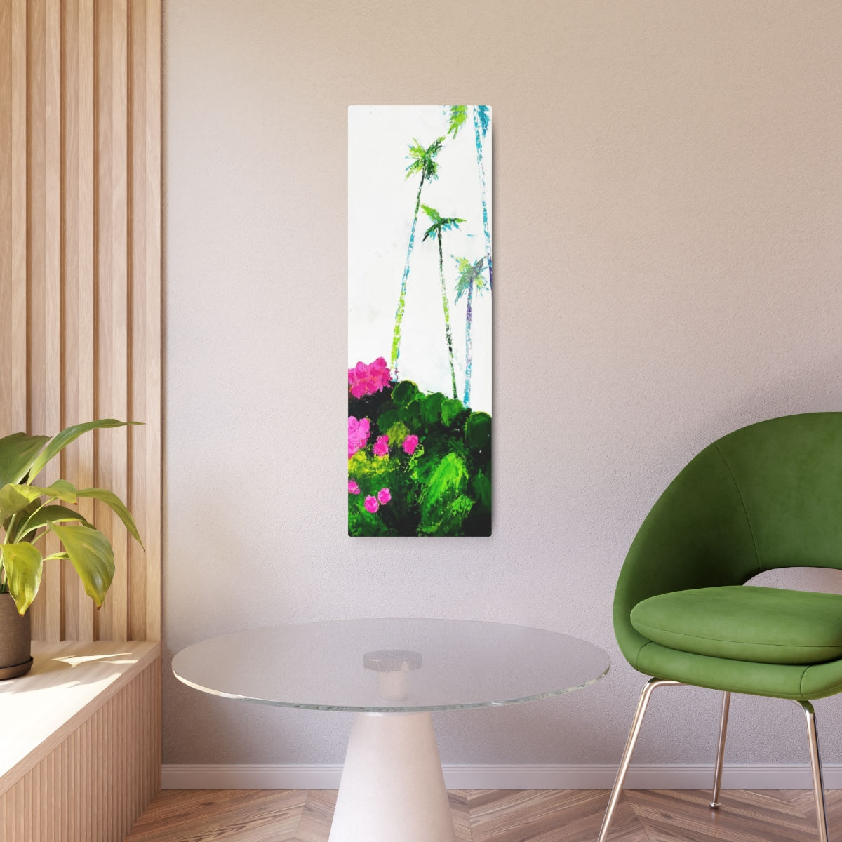 "Laguna Cactus in Bloom" Metal Fine Art Print
