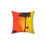 Thumbnail: Sunburst Palm Square Pillow