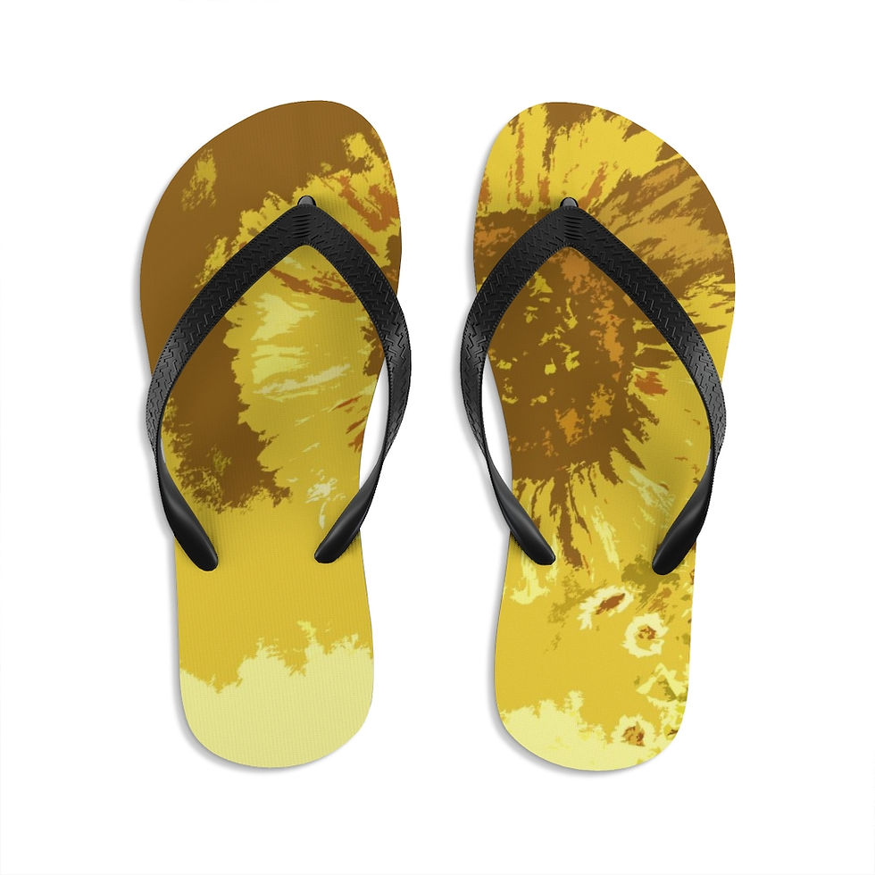 Thumbnail: Sunflower Unisex Flip-Flops