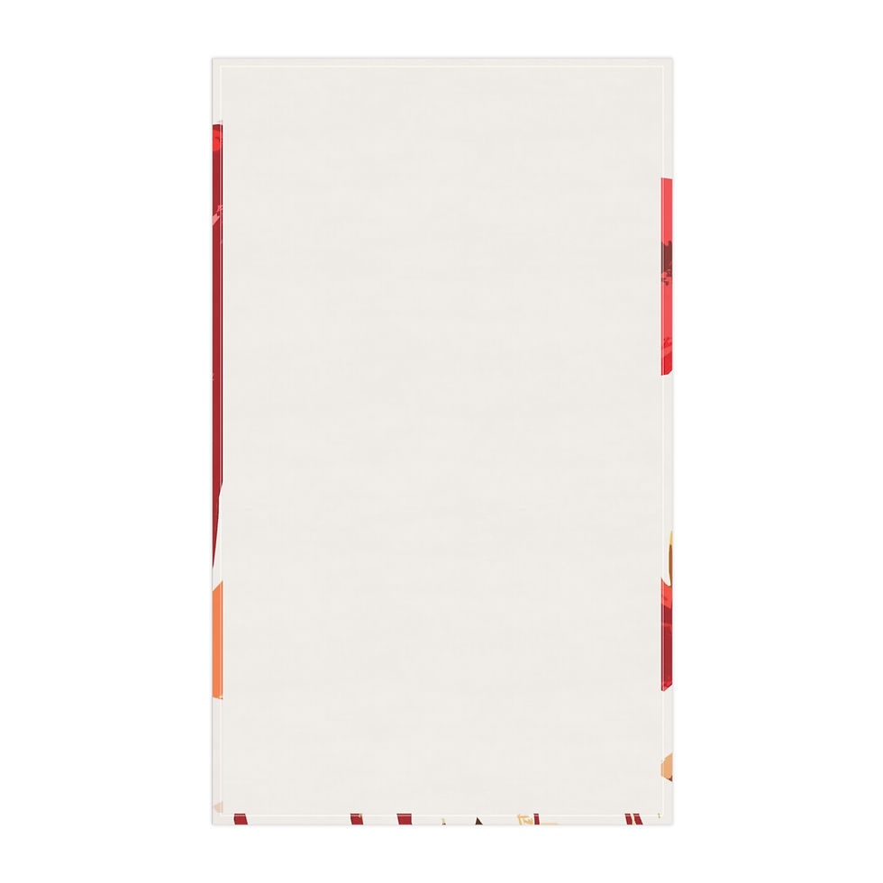 Thumbnail: Red Poppies Floral Tea Towels, Cotton/Poly Blend, great home gift for host
