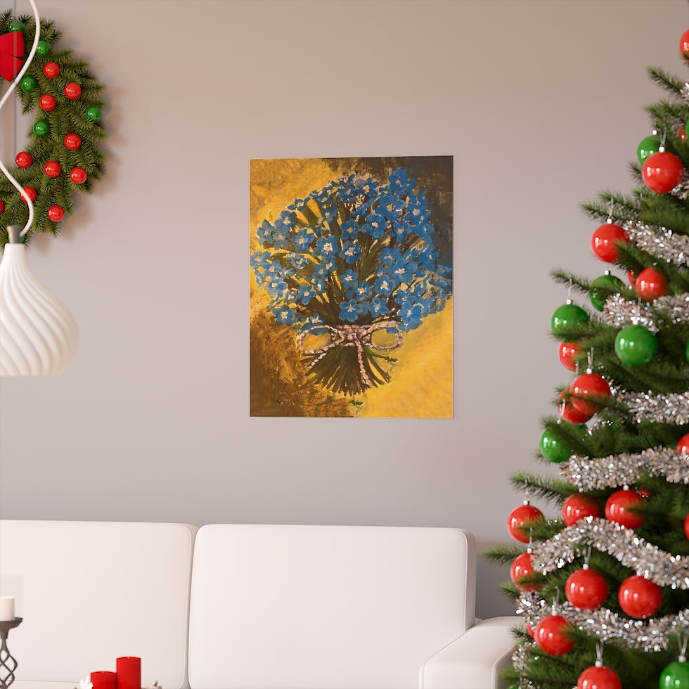Thumbnail: "Forget Me Not" Premium Matte Poster
