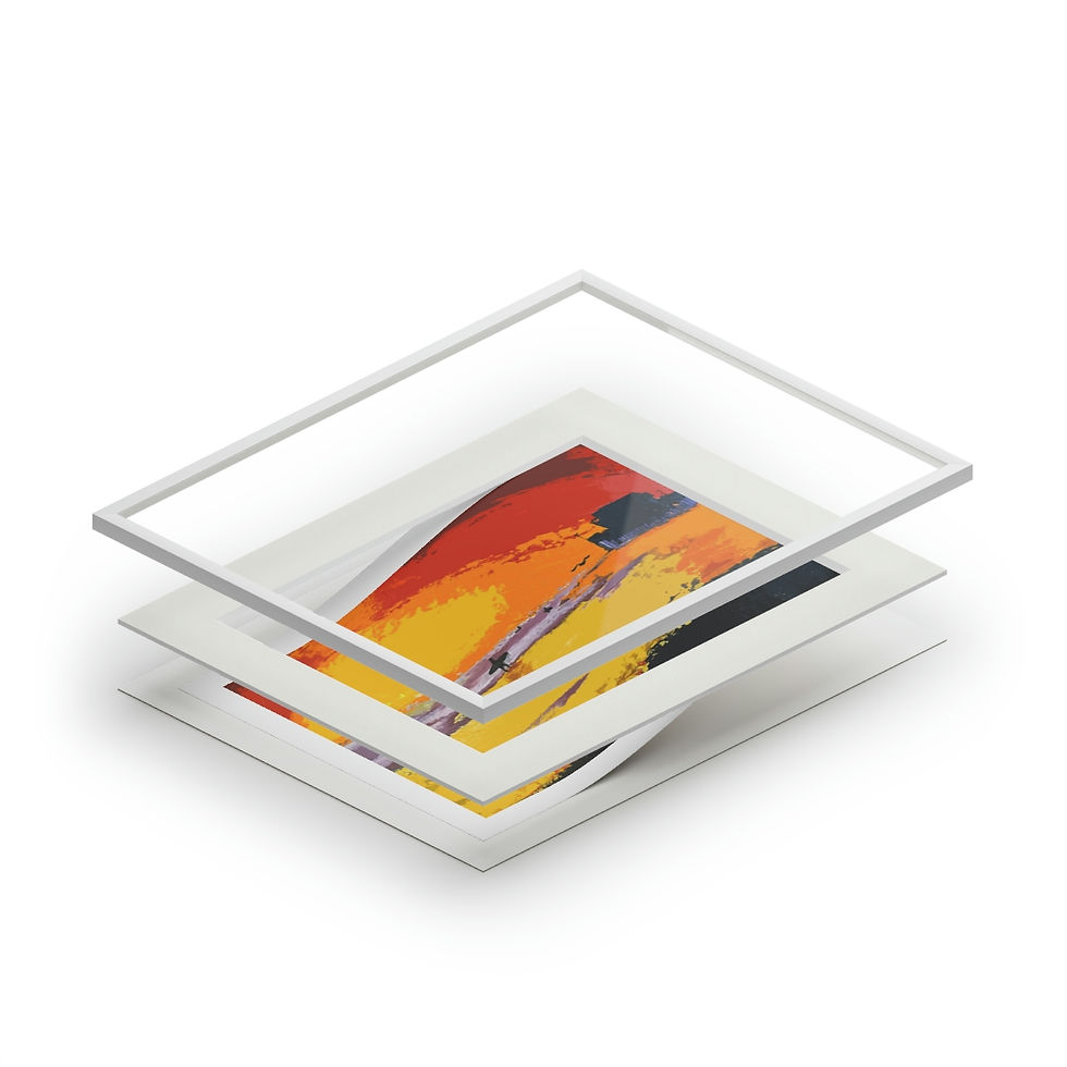 Thumbnail: "Surfing the Sunset" Fine Art Print