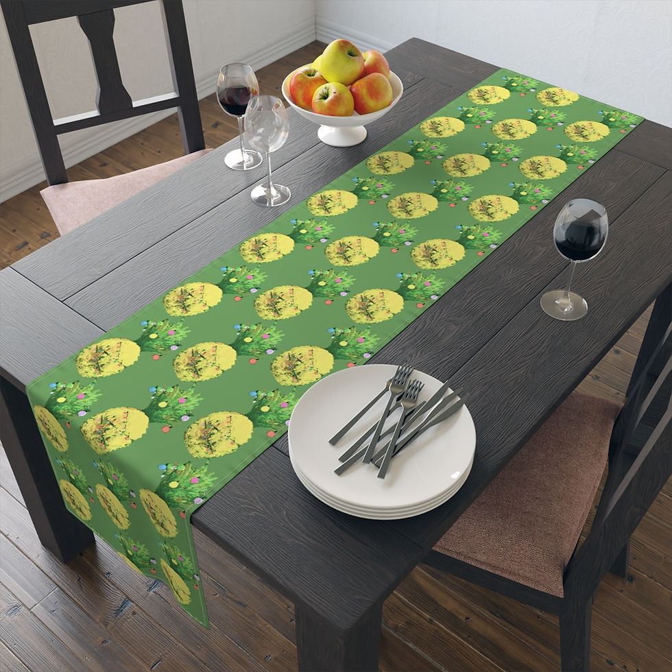 Thumbnail: Island Beachy Xmas Decor, Festive Kitchen Linens