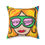 Thumbnail: Disco Disco Faux Suede Pillow by TAVi Art