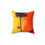 Thumbnail: Sunburst Palm Square Pillow