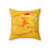 Thumbnail: Very Beachy Christmas Spun Polyester Square Pillow