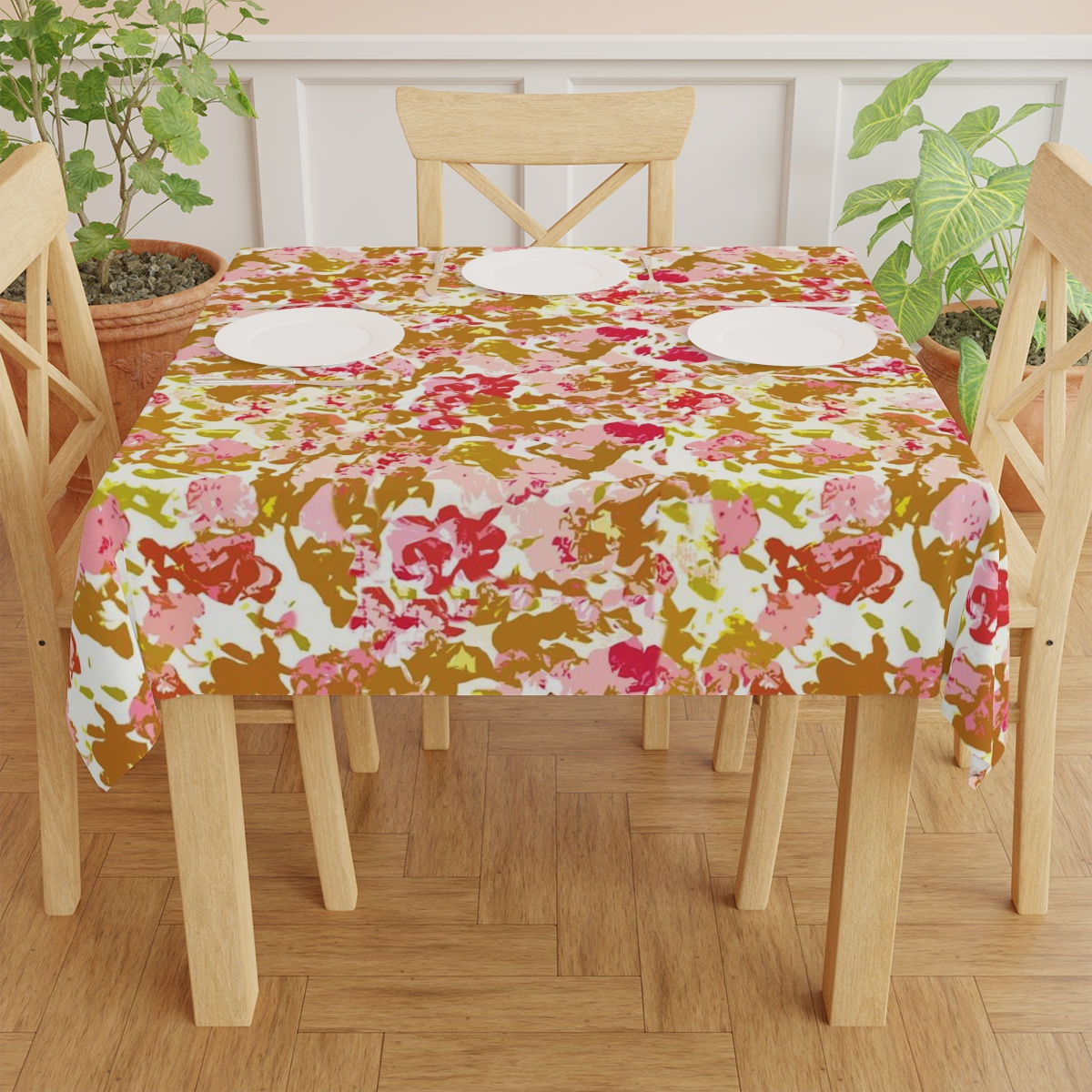 Peonies Table Cloth