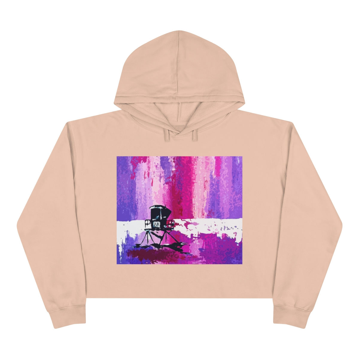 Bolsa Chica Crop Hoodie