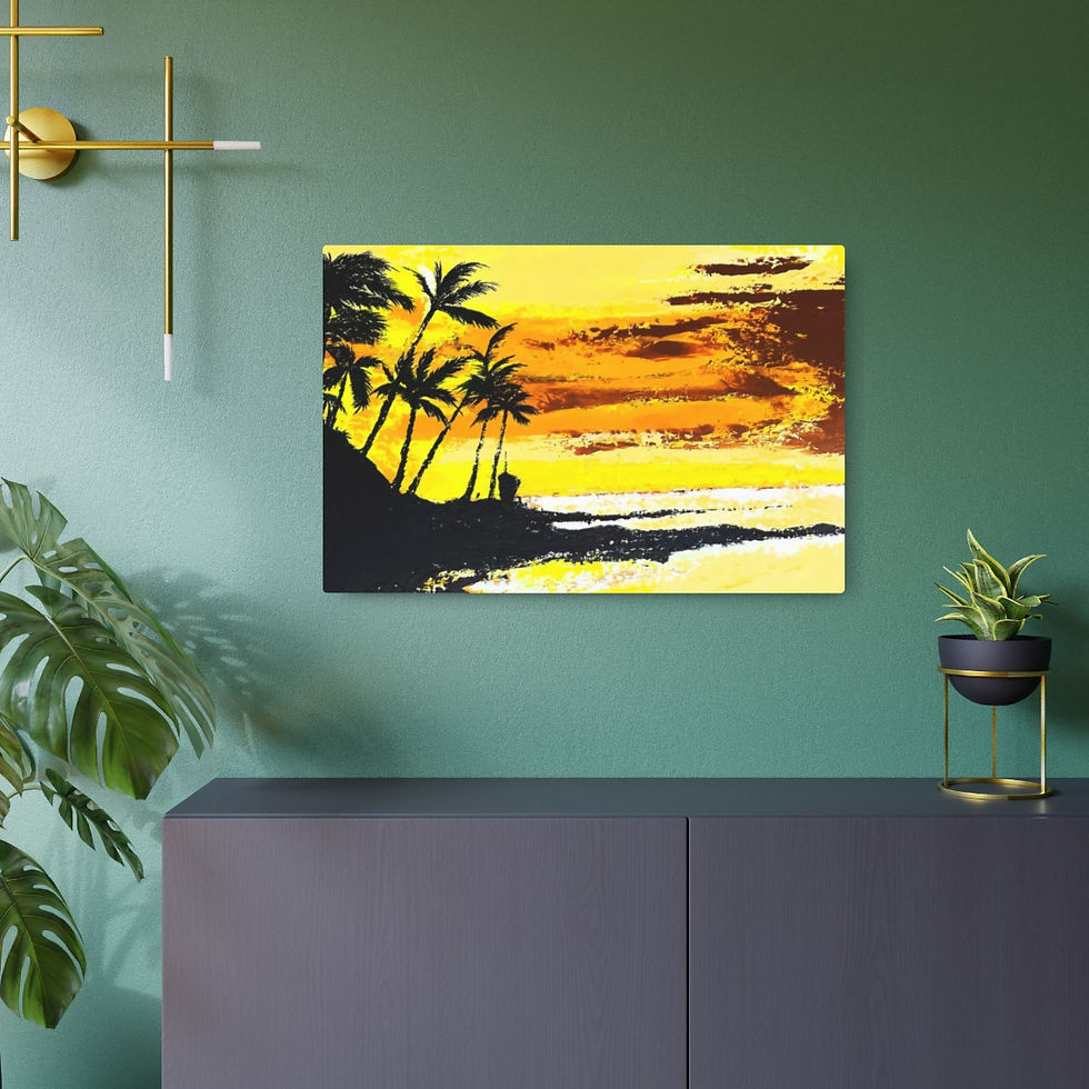 Thumbnail: Serenity Metal Fine Art Print