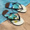Thumbnail: Lonely Lifeguard Unisex Flip-Flops