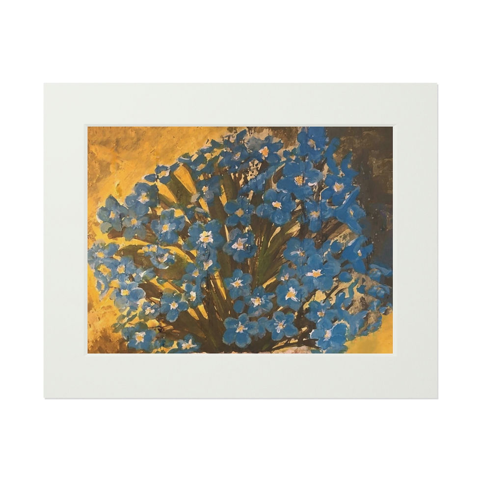 Thumbnail: "Forget Me Not" Fine Art Print
