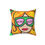 Thumbnail: Disco Disco Faux Suede Pillow by TAVi Art