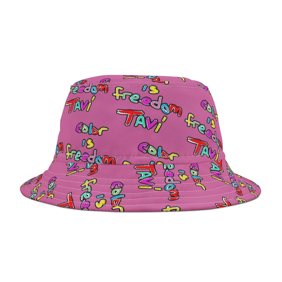 Thumbnail: Color is Freedom by TAVi Art Bucket Hat