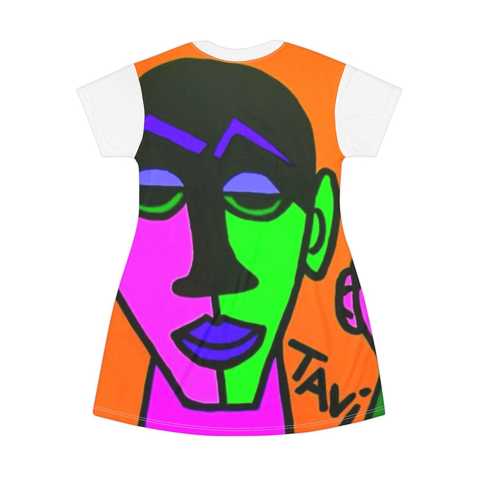 Thumbnail: T-Shirt Dress (AOP)