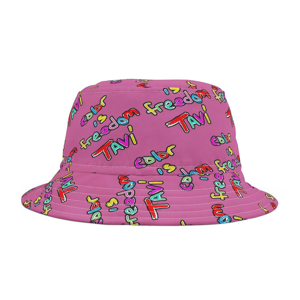 Thumbnail: Color is Freedom by TAVi Art Bucket Hat