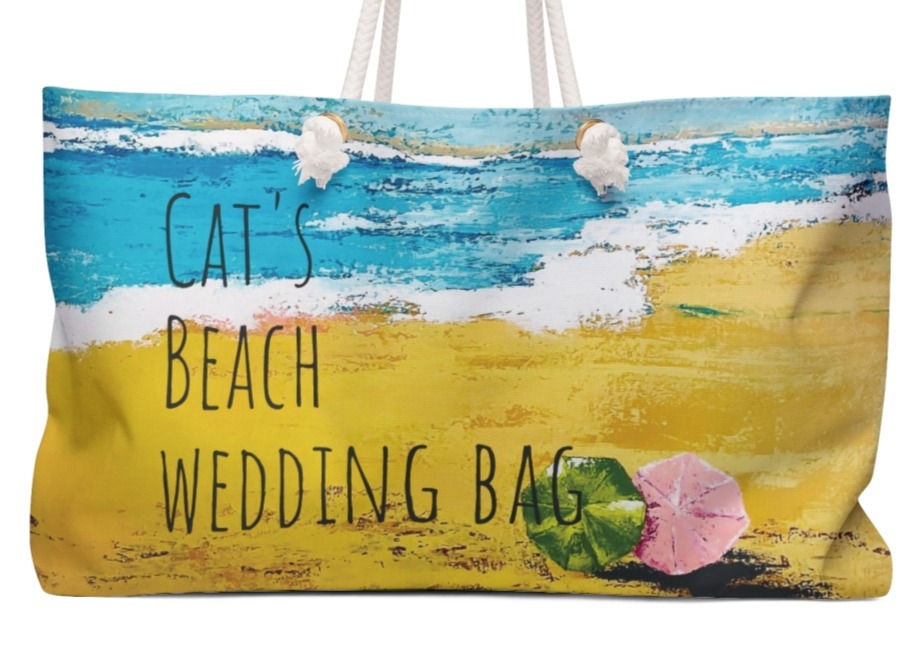 Thumbnail: Personalized Weekender/Beach Bag, Customizable for any Event or just for YOU!