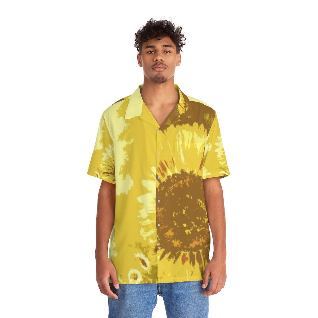 OG Sunflower Men's Hawaiian Shirt