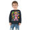 Thumbnail: Toddler Long Sleeve Tee - Space Explorer Design with 'Love Trust Love' Message