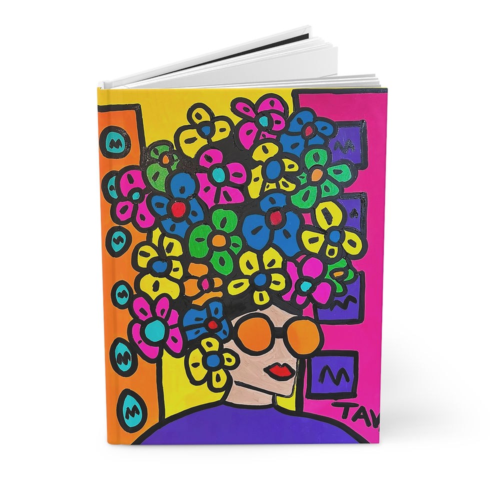 Thumbnail: Floral Hat Journal by TAVi Art