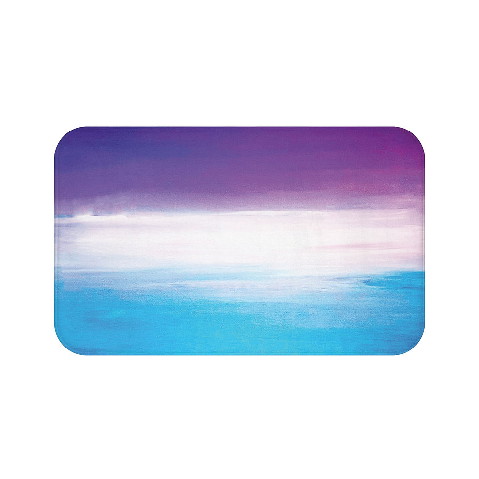 Thumbnail: Ocean Waves Bathmat 