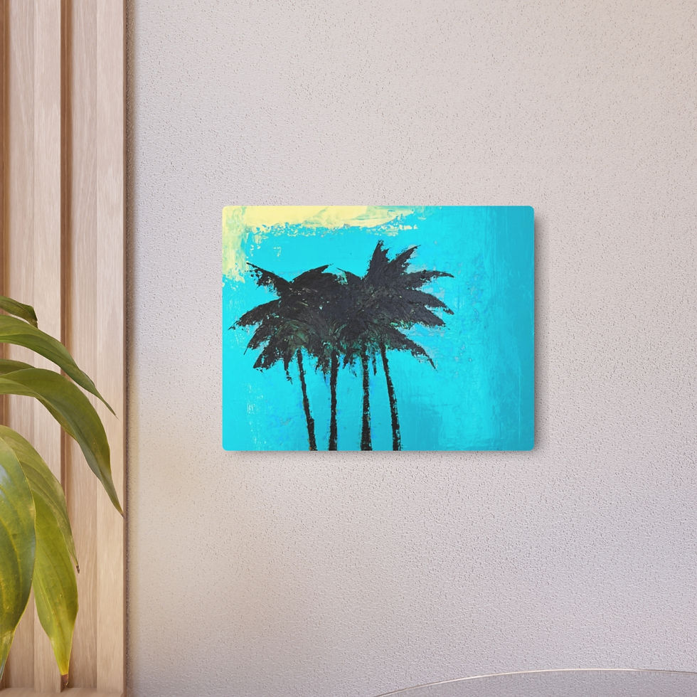 Thumbnail: "Santa Cruz" Metal Fine Art Print