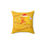 Thumbnail: Very Beachy Christmas Spun Polyester Square Pillow