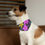 Thumbnail: Floral Pet Bandana Collar by TAVi Art
