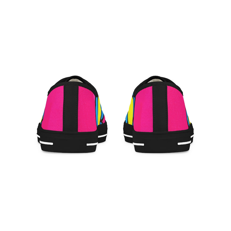 Thumbnail: Men's Floral Low Top Sneakers by TAVi Art