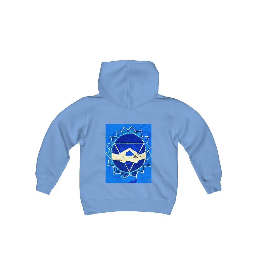 Thumbnail: Vishuddha Youth Heavy Blend Hooded Sweatshirt