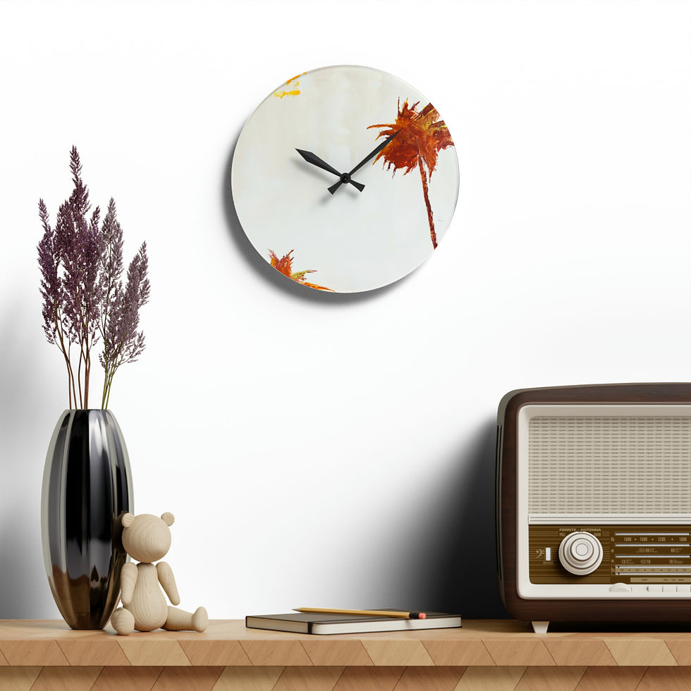 Thumbnail: "Los Angeles" Acrylic Wall Clock