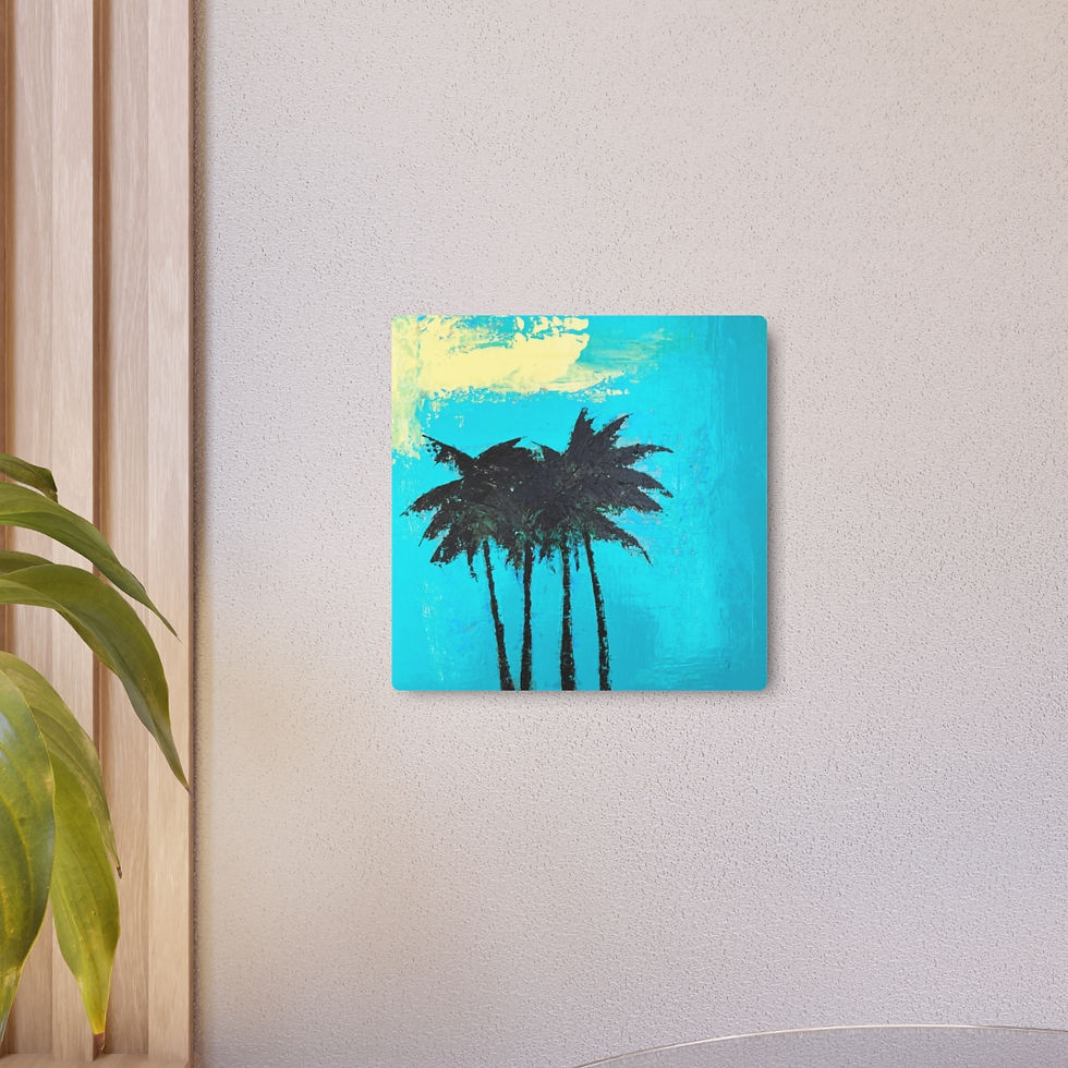 Thumbnail: "Santa Cruz" Metal Fine Art Print