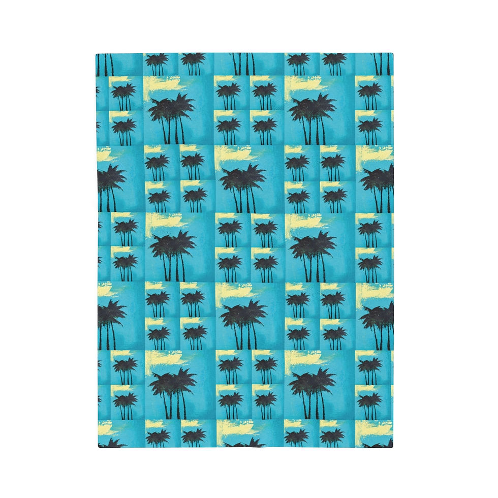Thumbnail: Plush Blanket in 3 Sizes Coastal Home Decor Gifts for Beach Grad, Dad or ...