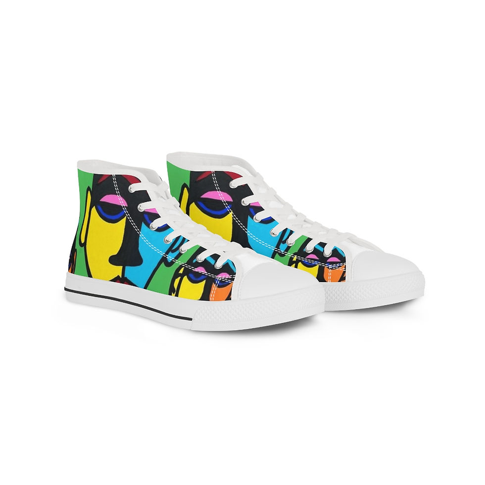 Thumbnail: The Other Side Men's High Top Sneakers