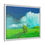 Thumbnail: Framed Canvas Original Artwork, Landscape Clouds Black, White or Espresso Frame 