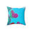 Thumbnail: Prick Up My Heart Square Pillow