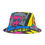 Thumbnail: Vibrant Abstract Art Bucket Hat - Trendy Summer Accessory by TAVi Art