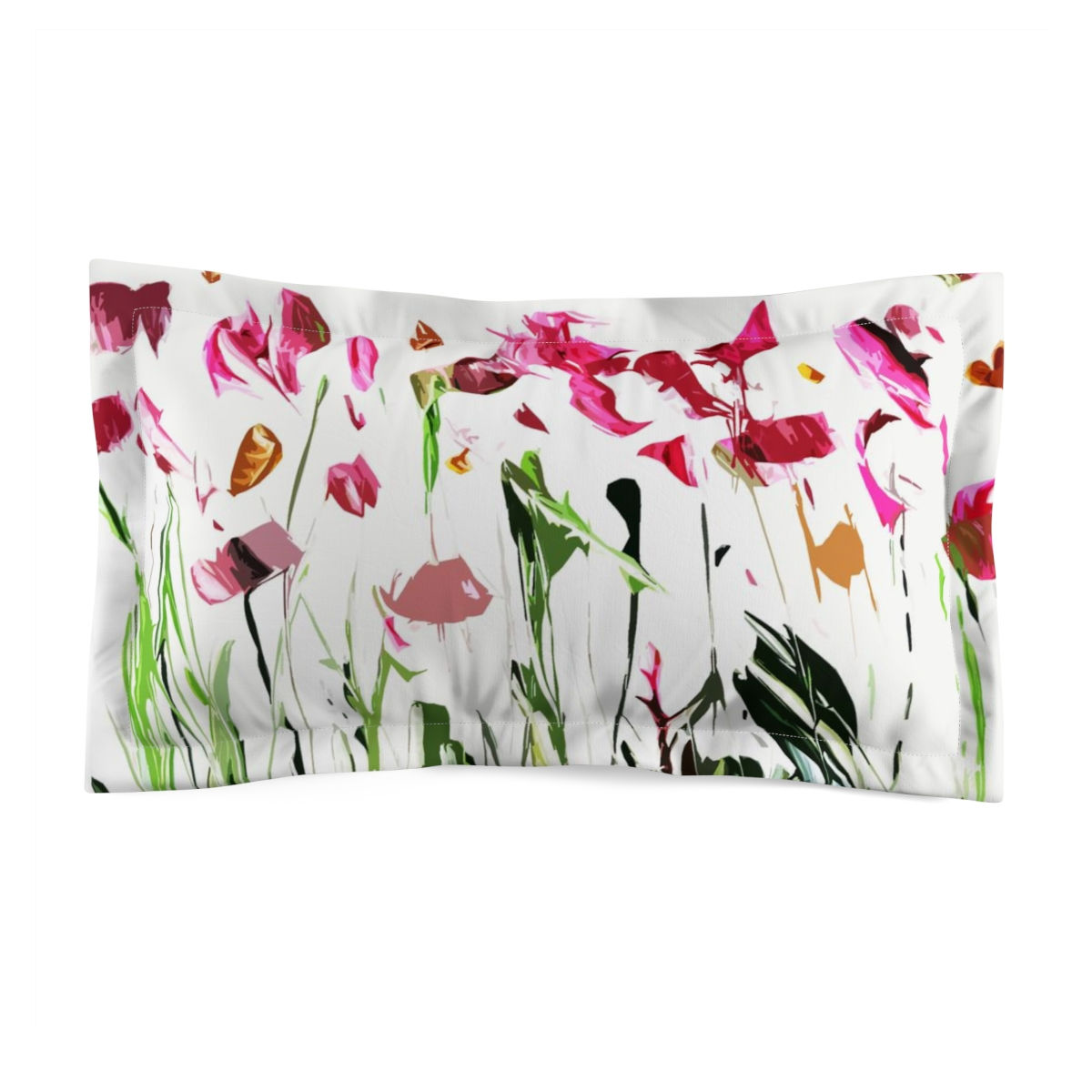 Wildflowers Microfiber Pillow Sham
