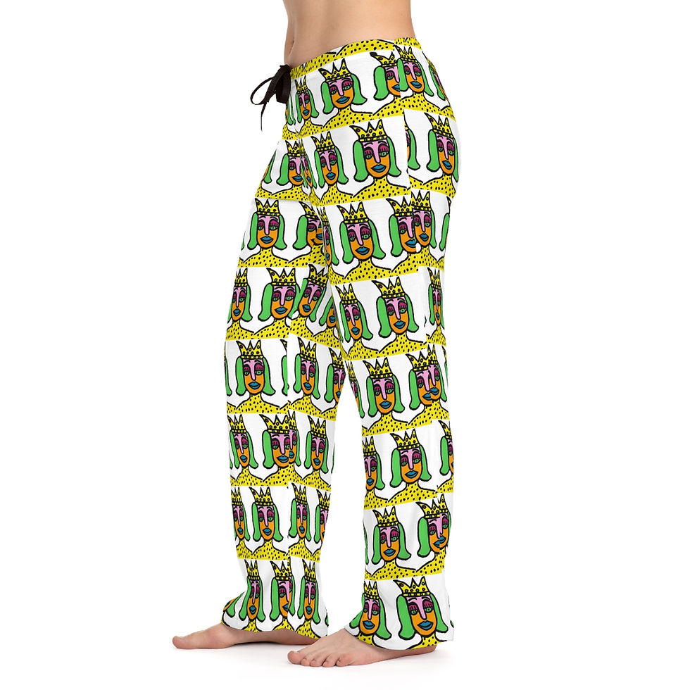 Thumbnail: Women's Pajama Pants with The Princess by TAVi Art