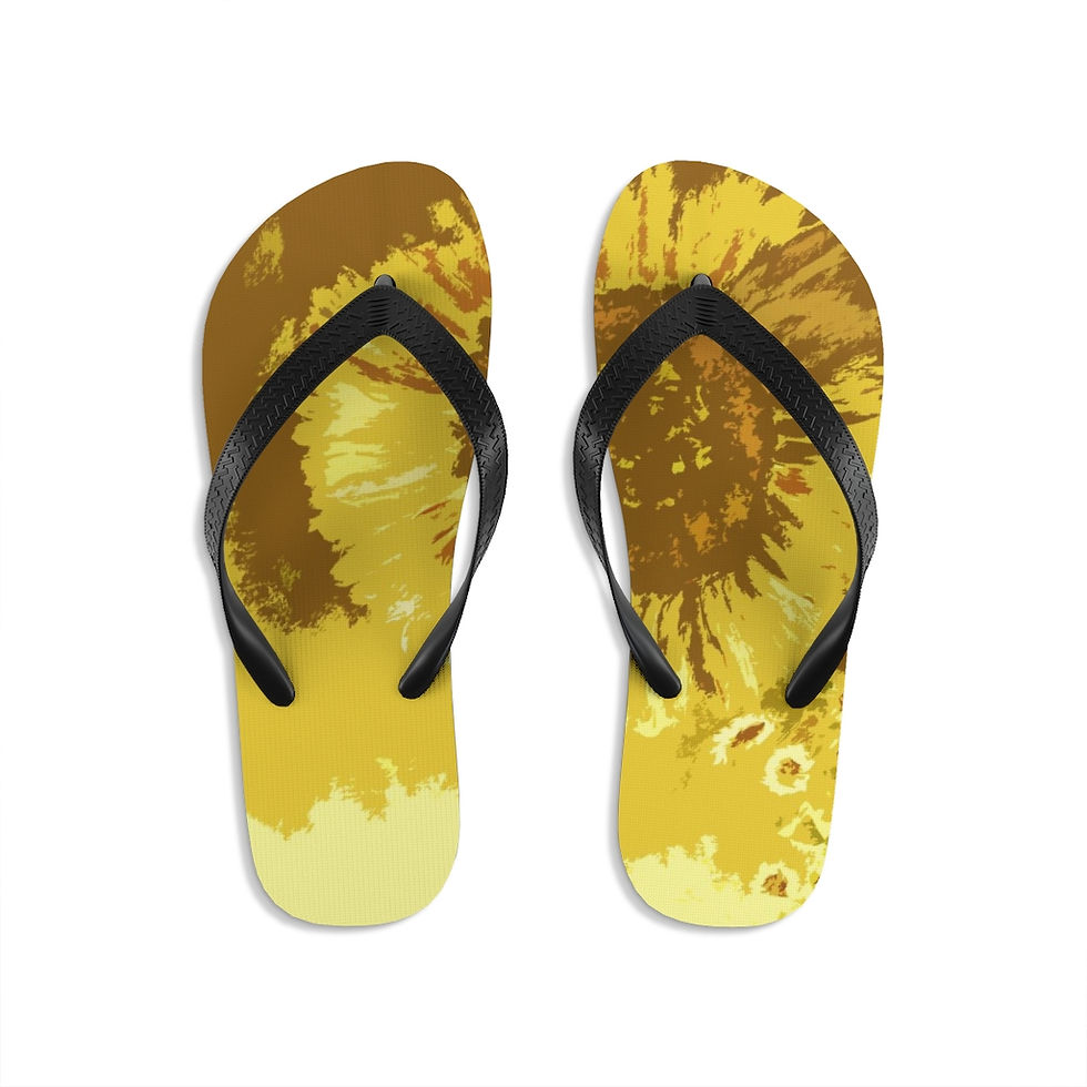 Thumbnail: Sunflower Unisex Flip-Flops