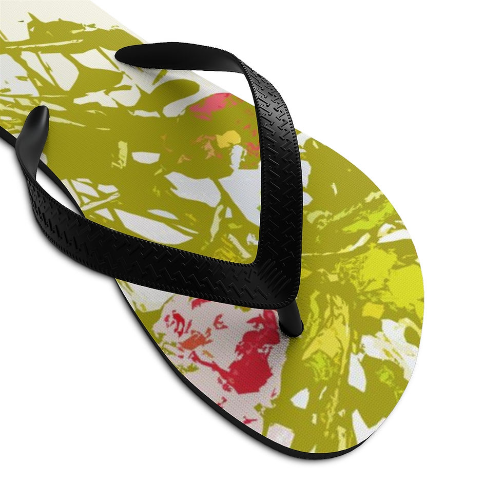 Thumbnail: Hibiscus Unisex Flip-Flops