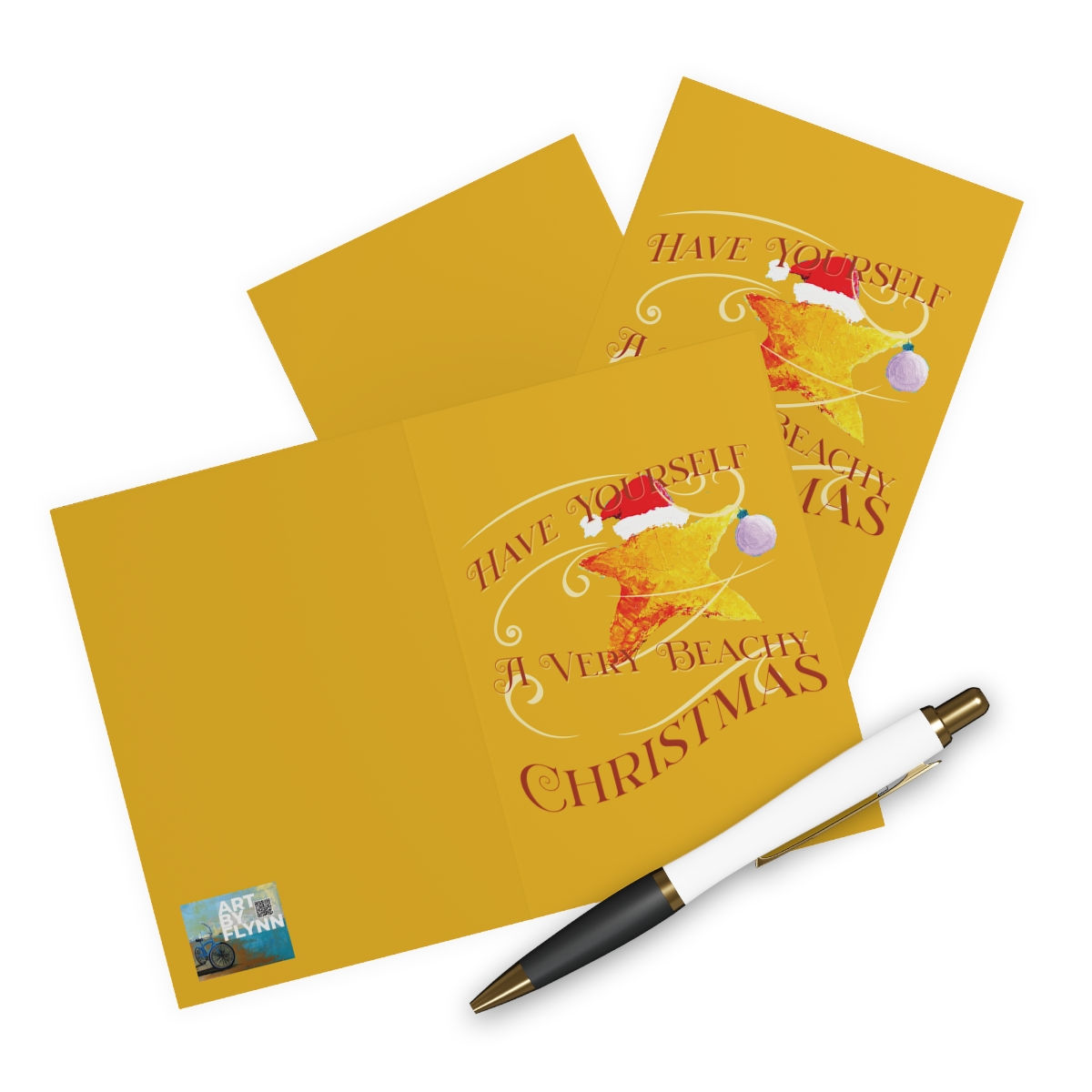 Have a Very Beachy Christmas Greeting Cards (5 Pack)