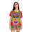 Thumbnail: Women's Short Pajama Set (AOP)