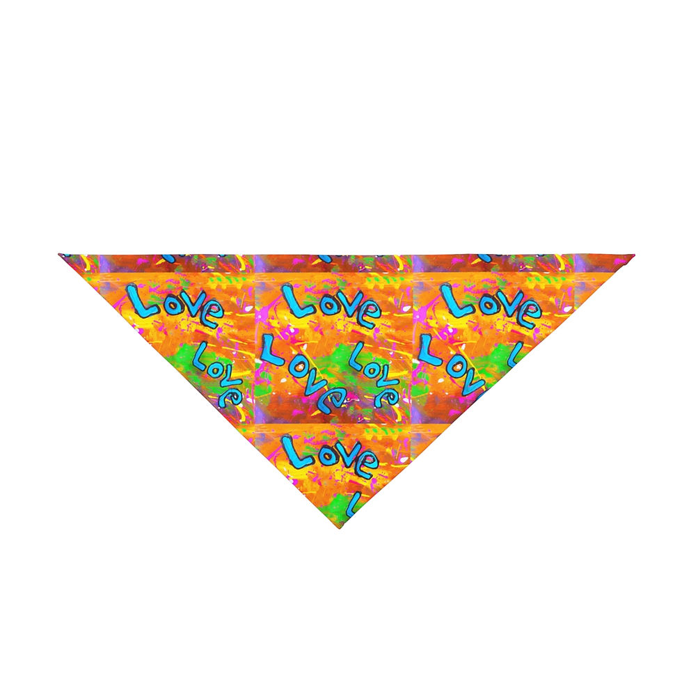 Thumbnail: Love by TAVi Art Pet Bandana