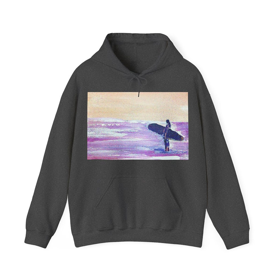 Thumbnail: Surfer Girl Unisex Heavy Blend™ Hooded Sweatshirt