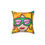 Thumbnail: Disco Disco Faux Suede Pillow by TAVi Art