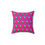 Thumbnail: Faux Suede Floral Pillow by TAVi Art