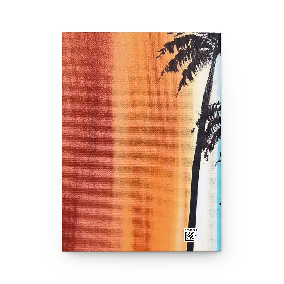 Thumbnail: Retro Palms Hardcover Journal 